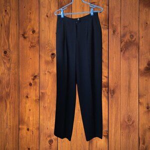 Nygard Collection Pleated Lined Trousers Pants Office Classic Career Size 8